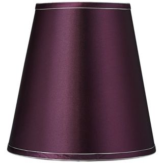 Purple, Beaded   Trimmed Lamp Shades