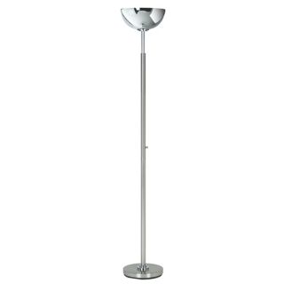 Brushed Steel, Contemporary, Torchiere Floor Lamps
