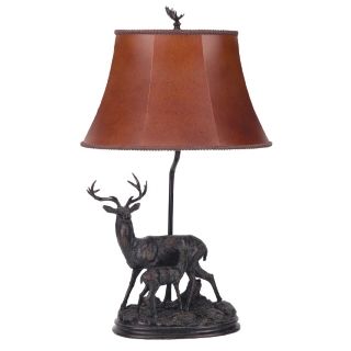 Deer with Fawn Table Lamp   #74634
