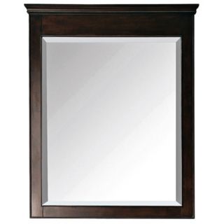 Avanity Windsor 36" High Walnut Wood Frame Wall Mirror   #V4887
