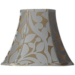 Lillian Floral Square Lamp Shade 7/7x14/14x11.5 (Spider)   #X0019