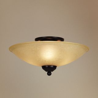 San Dimas Collection Bronze 14" Wide Ceiling Light Fixture   #32128