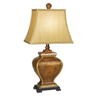 Ambience Copper Crackled Finish Table Lamp   #80294