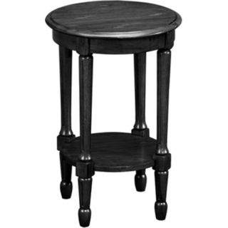 Favorite Finds Slate Finish Round Fluted Table   #K3075