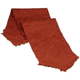 Bella Collection Terracotta Fabric Table Runner   #U0103