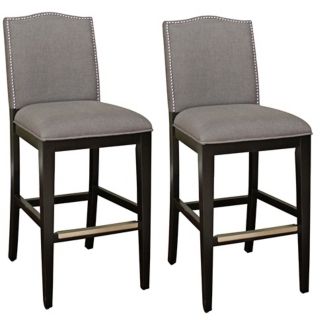 American Heritage Set of 2 Chase 26" High Counter Stools   #X0782