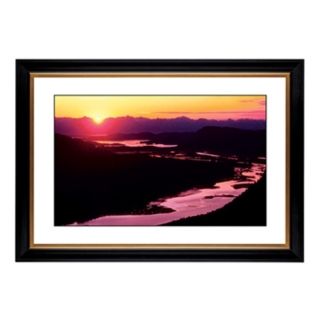 River Sunset Giclee 41 3/8" Wide Wall Art   #56463 80384