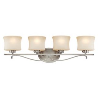 Aube Collection Pewter 31" Wide Bathroom Light Fixture   #02726