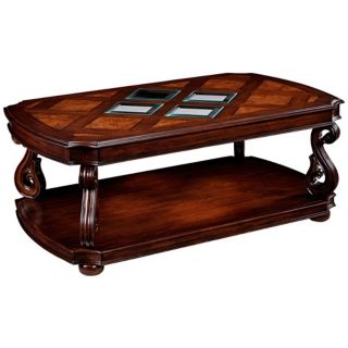 Harcourt Collection Rectangular Cherry Cocktail Table   #Y1173