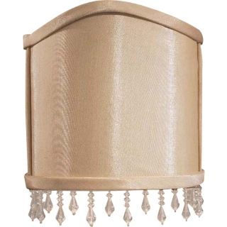 Clip On   Chandelier, Beaded   Trimmed Lamp Shades