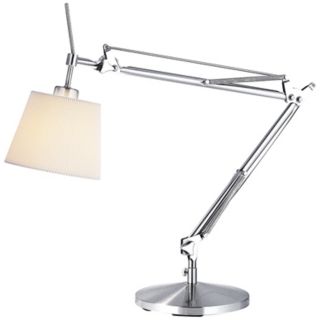 Bloomfield Satin Steel Adjustable Table Lamp   #R4529