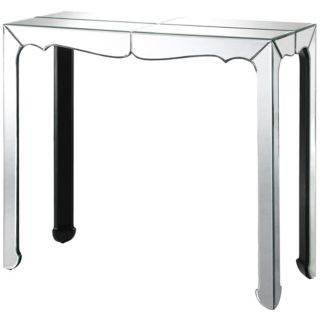 Clear Mirror Console Table   #K0732