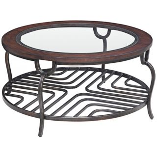 Chaparral Round Cocktail Table   #Y4798