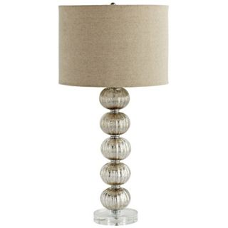 Aria Crackle Glass Table Lamp   #X6308