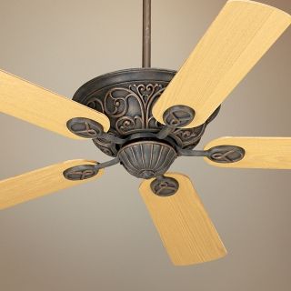 52" Casa Contessa Bronze Light Oak Blades Ceiling Fan   #55878 00128