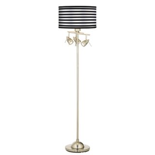 Giclee Black and White Horizontal Stripe Table Lamp   #60757 23259