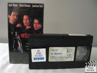 Entangled VHS Judd Nelson Pierce Brosnan Laurence Treil 043396530430