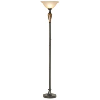 Princeton Bronze Torchiere Floor Lamp   #R1146