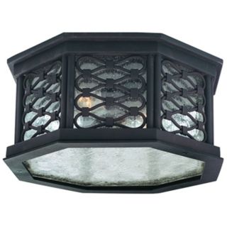 Black, Traditional Close To Ceiling Lights