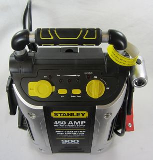 Stanley 450 Amp Complete Jump Start System with Air Compressor