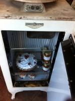 Vintage Refrigerator GE Judson C Burns Philadelphia Working Condition
