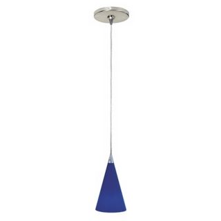 Cone Collection Blue Glass Tech Lighting Mini Pendant   #67320 84367