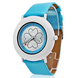 EUR € 6.71   Femmes Modèle de fleur PU montre bracelet à quartz