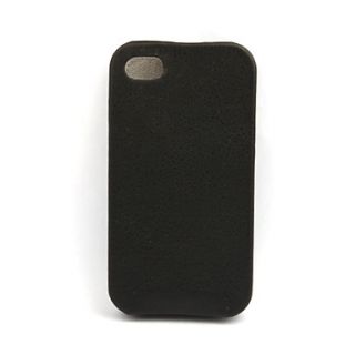 USD $ 3.69   Protective Flip PU Leather Case for iPhone 4 (Black
