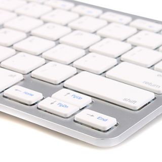 USD $ 39.99   Ultra Slim Aluminum 79 Key Wireless QWERTY Keyboard