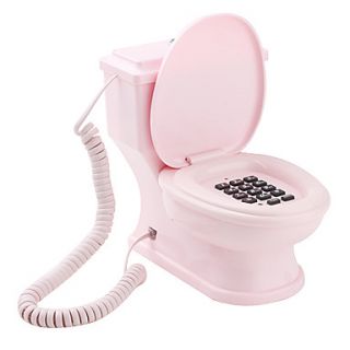 USD $ 27.79   Toilet Shaped Telephone (Assorted Colors),