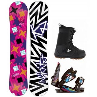 Rocker 152 Womens Snowboard Rossignol Justice Bindings DC Boots