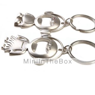 USD $ 4.89   COUPLES Keychain and Bottle Opener (2 Pack),