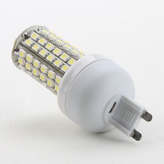 G9 3W 96x3528 SMD 300LM 5500 6500K Natural White Light LED Corn Bulb