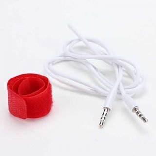 USD $ 1.99   3.5mm Male to Male Audio Connection Cable with Cable Tie