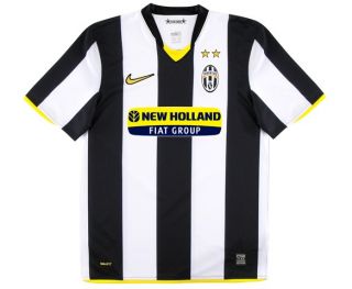 Juventus Nike 2008 2009 SS Home Shirt Jersey Brand New 287405 010 Del