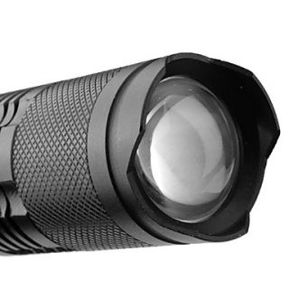 Q3 WC Convex Lens Focus Adjustable Zoom LED Flashlight (120LM, 1x14500