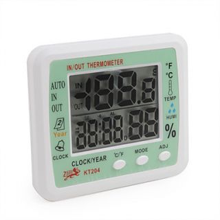 Clock and Week Hygro Thermometer KT 204, Gadgets