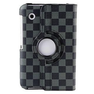 360 Degree Rotating PU Leather Case with Stand for Samsung Galaxy Tab2