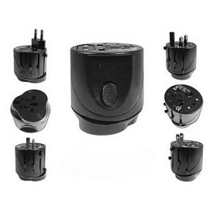 USD $ 16.99   Universal All in 1 Travel USB Adapter (Black),