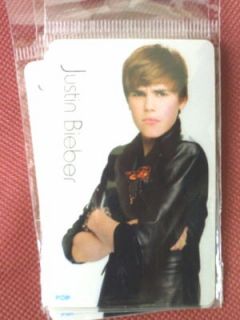 Travel card sticker Justine Bieber /Lady GaGa/JYJ /炎亞綸 /Super