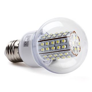 E27 3.5W 400 430LM 5500 6500K Natural White Light LED Ball Bulb (220