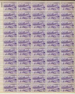 Scott 994 Kansas City Centennial 3ct 50 Stamp Sheet
