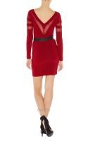 Karen Millen Cherry Red Lace Bodycon Dress Size 1 6 8 10