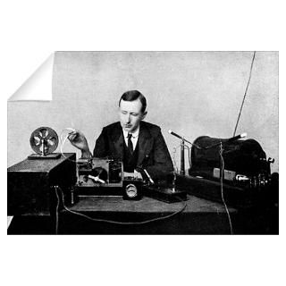 Wall Art  Wall Decals  Guglielmo Marconi, radio