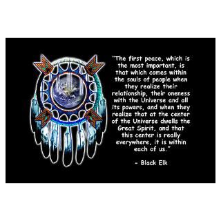 Wall Art  Posters  Black Elk Quote Poster