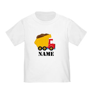 Baby Boy Gifts > Baby Boy T shirts > Personalized Dump Truck T