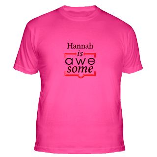 Hannah Is Awesome Gifts & Merchandise  Hannah Is Awesome Gift Ideas