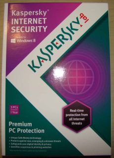 Kaspersky Internet Security 2013 Retail 3 Full Version for PC