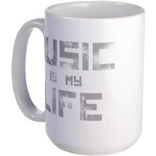 Music Is My Life Large Mug Large Mug