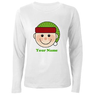 Baby Gifts  Baby Long Sleeve Ts  Personalized Christmas Elf T